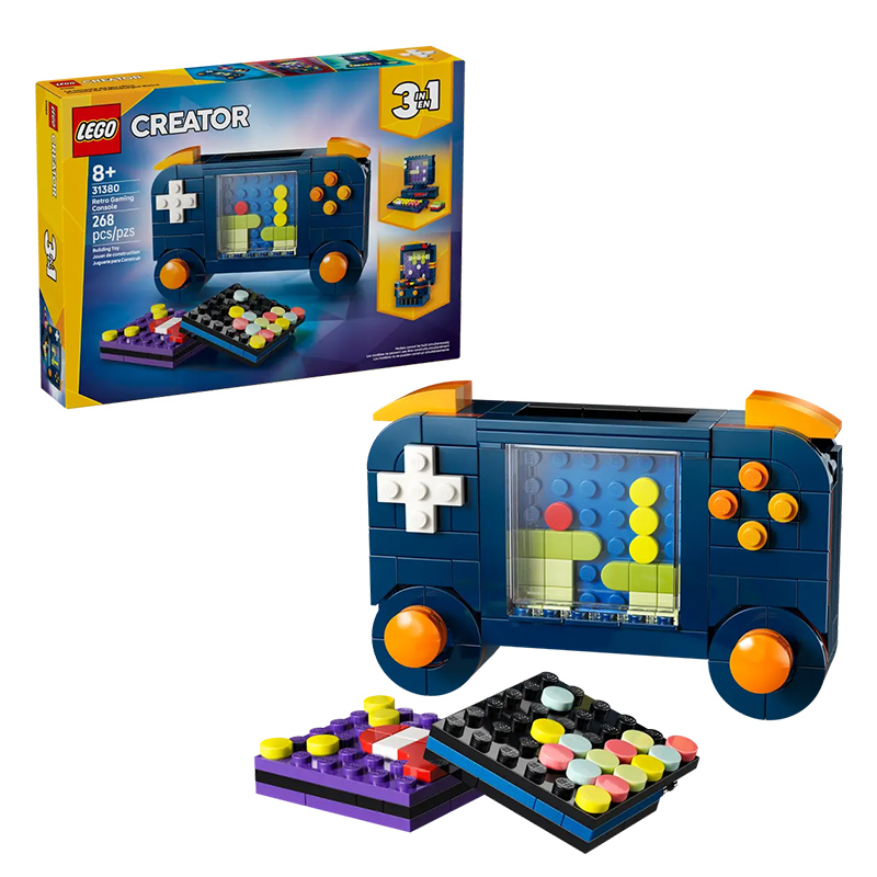 Retro Gaming Gif - LEGO Creator 3in1 Building Blocks LG-31380