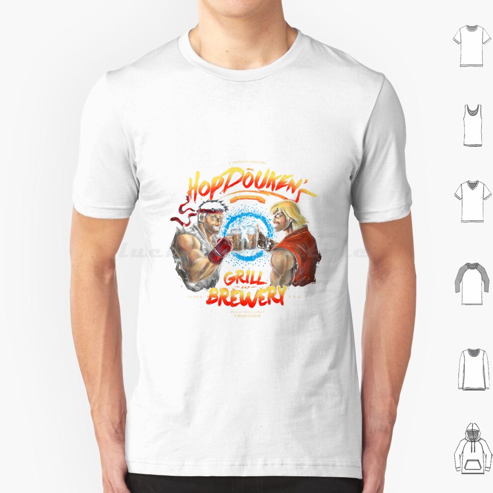 Retro Gaming Kent - Hop Douken's T Shirt 6xl Cotton