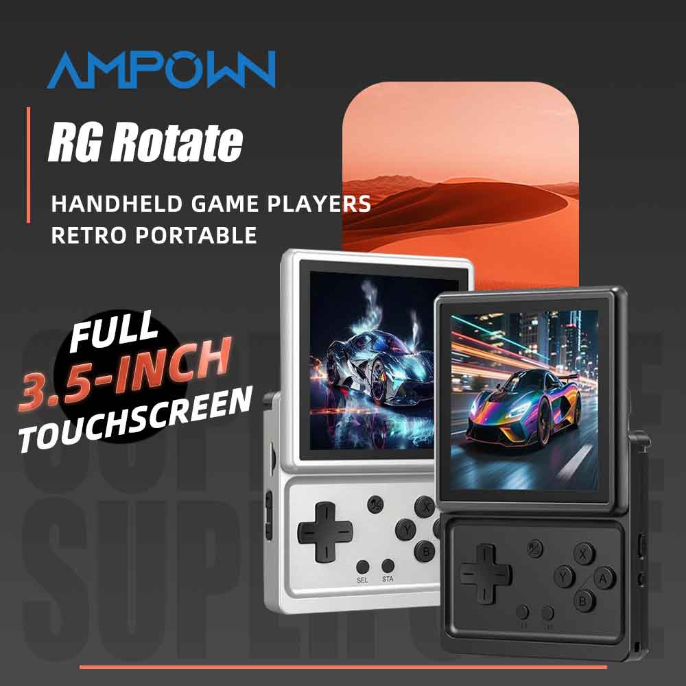 Retro X8 Gaming Console - ANBERNIC RG Rotate Android Handheld Game