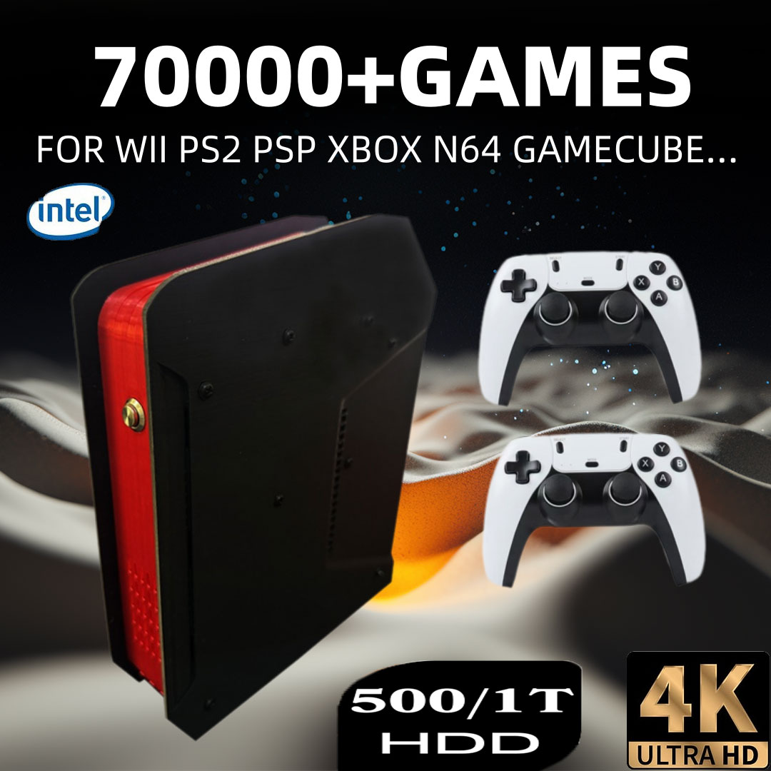 Retro Gaming Gif - X4 Retro Video Game Console With
