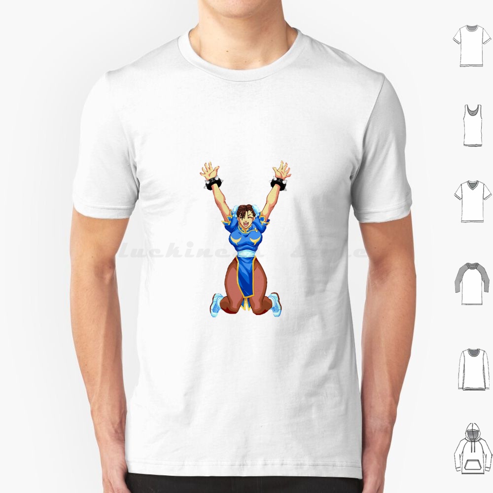 Retro Gaming Kent - Chun-Li T Shirt Big Size 100%