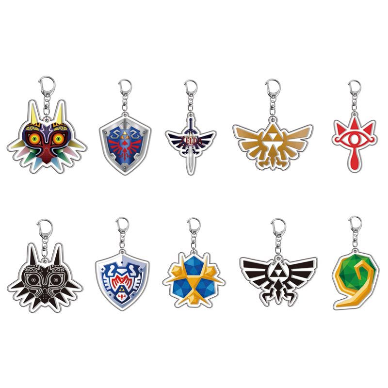 Retro Gaming Keychain - Zelda Link Legend Game Keychain Acrylic