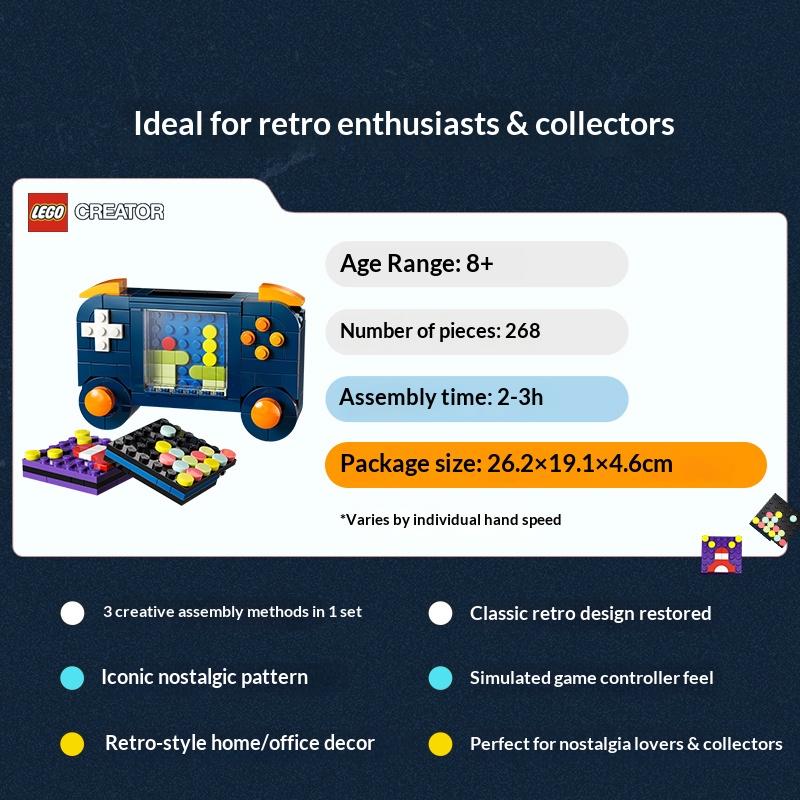 LEGO Creator 3in1 Building Blo - đánh giá và giá Retro Gaming Gif