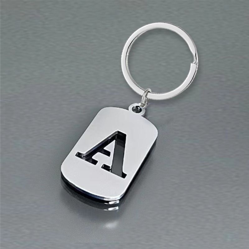 New 26 Polished Hollow English - đánh giá và giá Retro Gaming Keychain