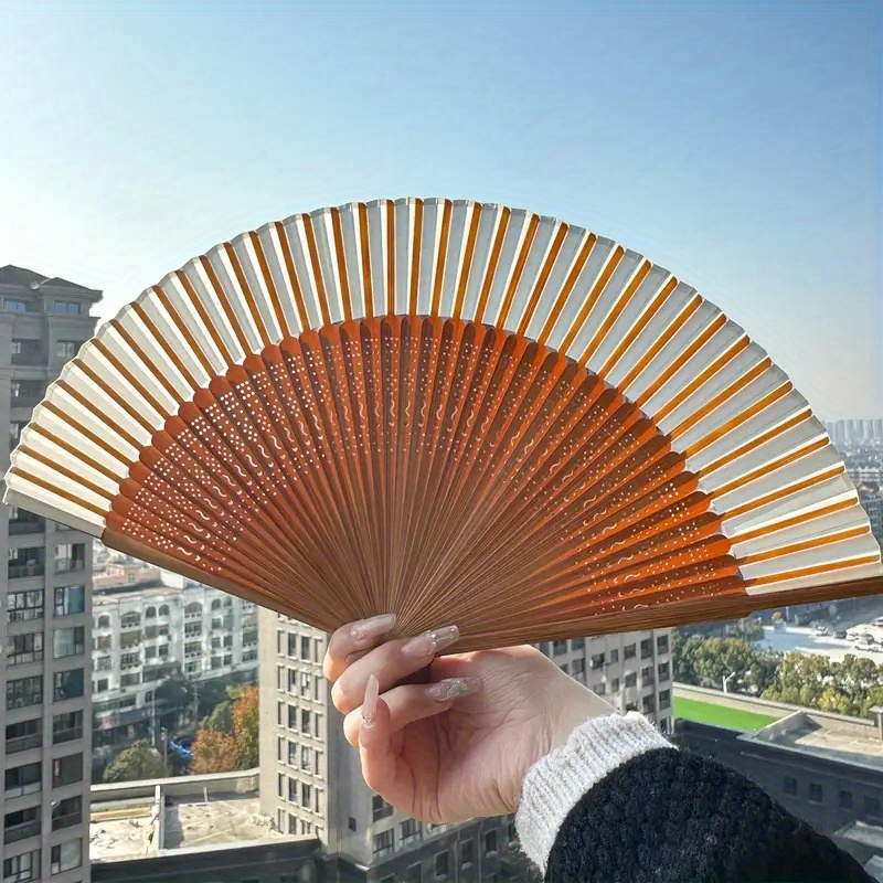 1pc Retro Bamboo Folding Fan,  - đánh giá và giá Console Retro Gaming Portable