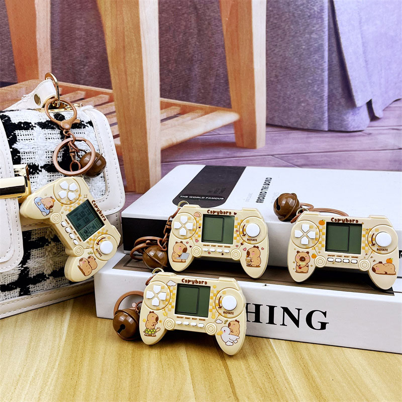 Capybara Mini Game Machine Key - đánh giá và giá Retro Gaming Keychain