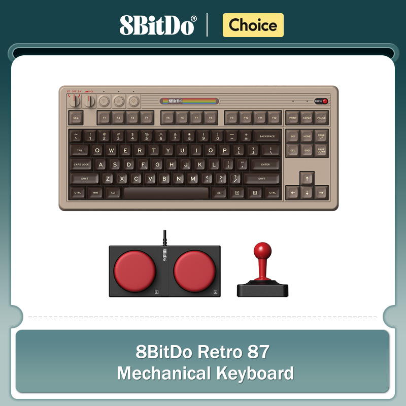 8BitDo Retro Mechanical Keyboa - đánh giá và giá Retro Gaming Keyboard