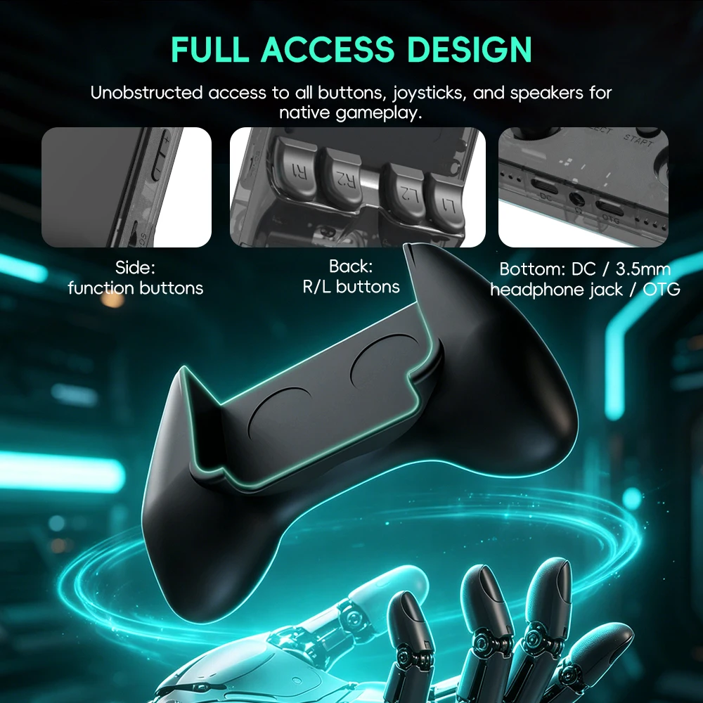 Data Frog R36S Game Grip Ergon - đánh giá và giá Console Retro Gaming Portable