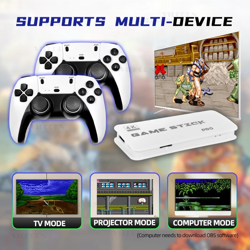 VILCORN 4K HD Game Stick Retro - đánh giá và giá Retro Gaming With Projector