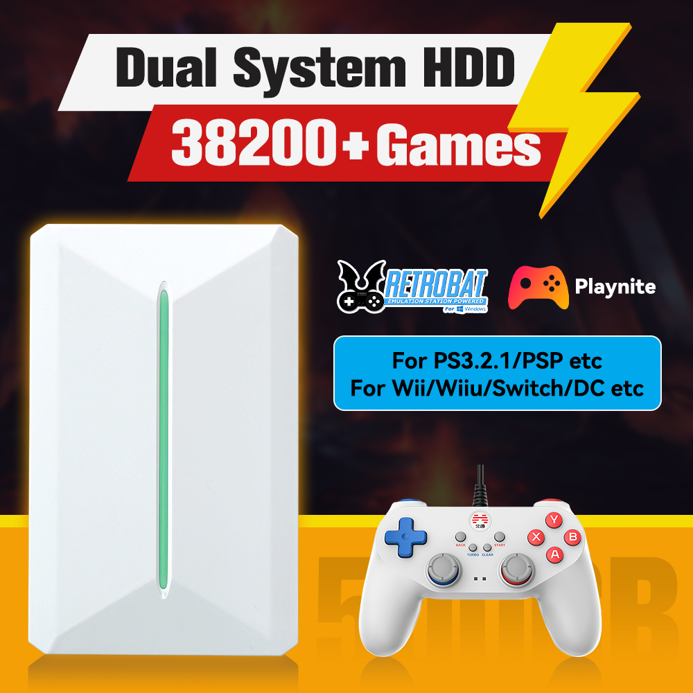 Retrobat＆Playnite System HDD R - đánh giá và giá Retro X8 Gaming Console