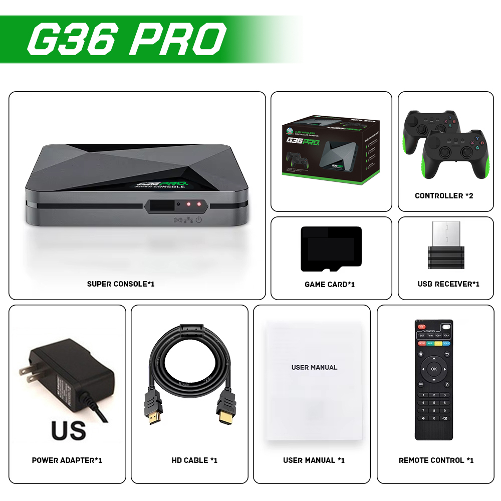 2026 New  G36 Pro Game Console - đánh giá và giá Retro Gaming Handheld 2026