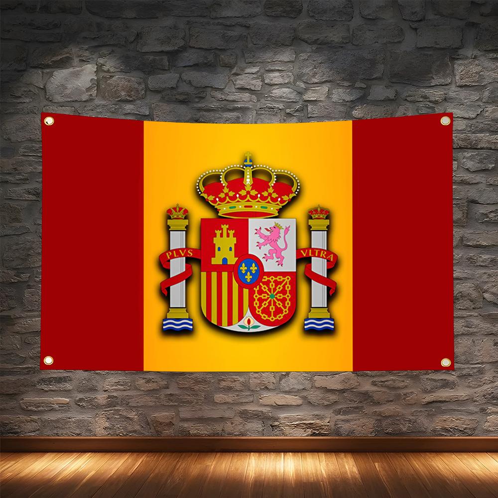 1PC Famous Spain Flags Retro F - đánh giá và giá Retro Gaming Banner