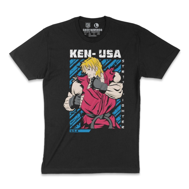 00012648#A-Ken T-Shirt Street  - đánh giá và giá Retro Gaming Kent