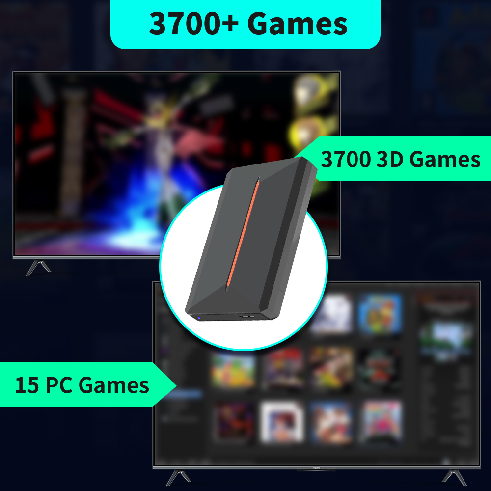 Launchbox OS 500GB Portable Ga - đánh giá và giá Retro X8 Gaming Console