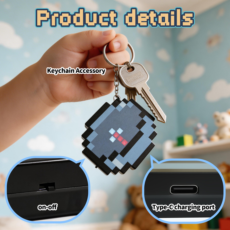 2026 NEW Rechargeable Pixel Co - đánh giá và giá Retro Gaming Keychain