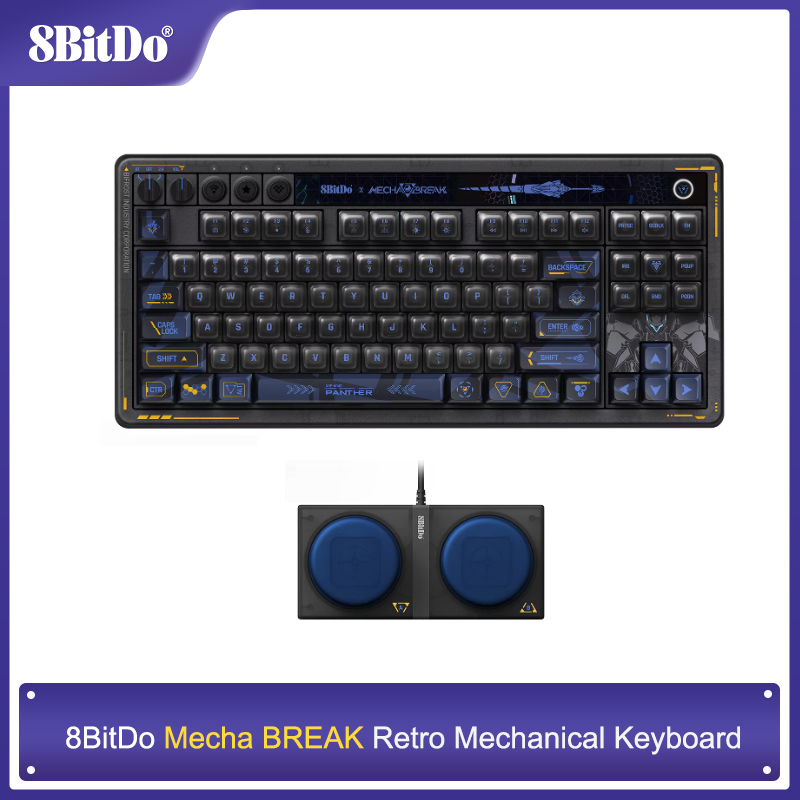 8BitDo Retro 87 Mechanical Key - đánh giá và giá Retro Gaming Keyboard