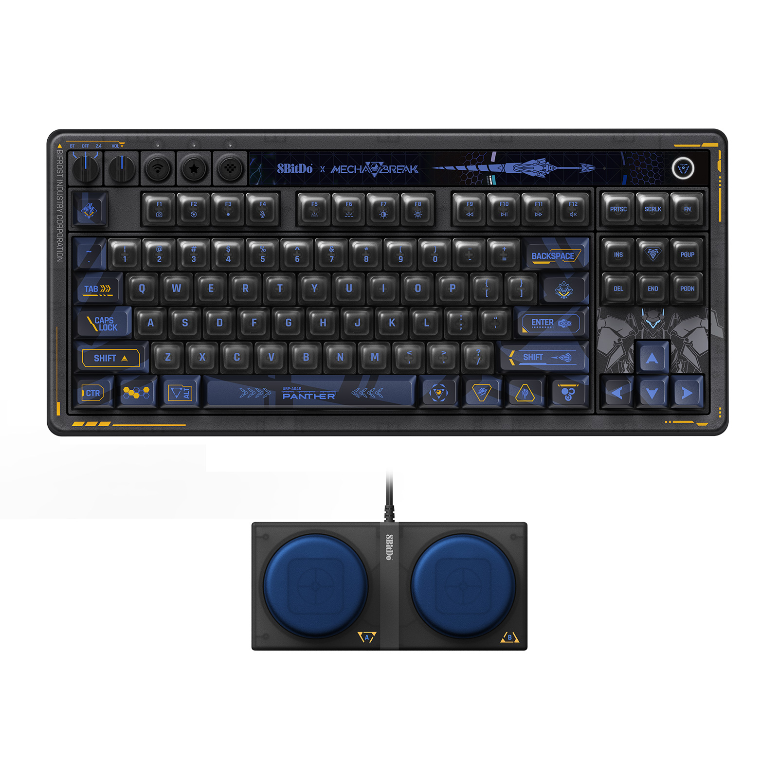 8BitDo Retro 87 Mechanical Key - đánh giá và giá Retro Gaming Keyboard